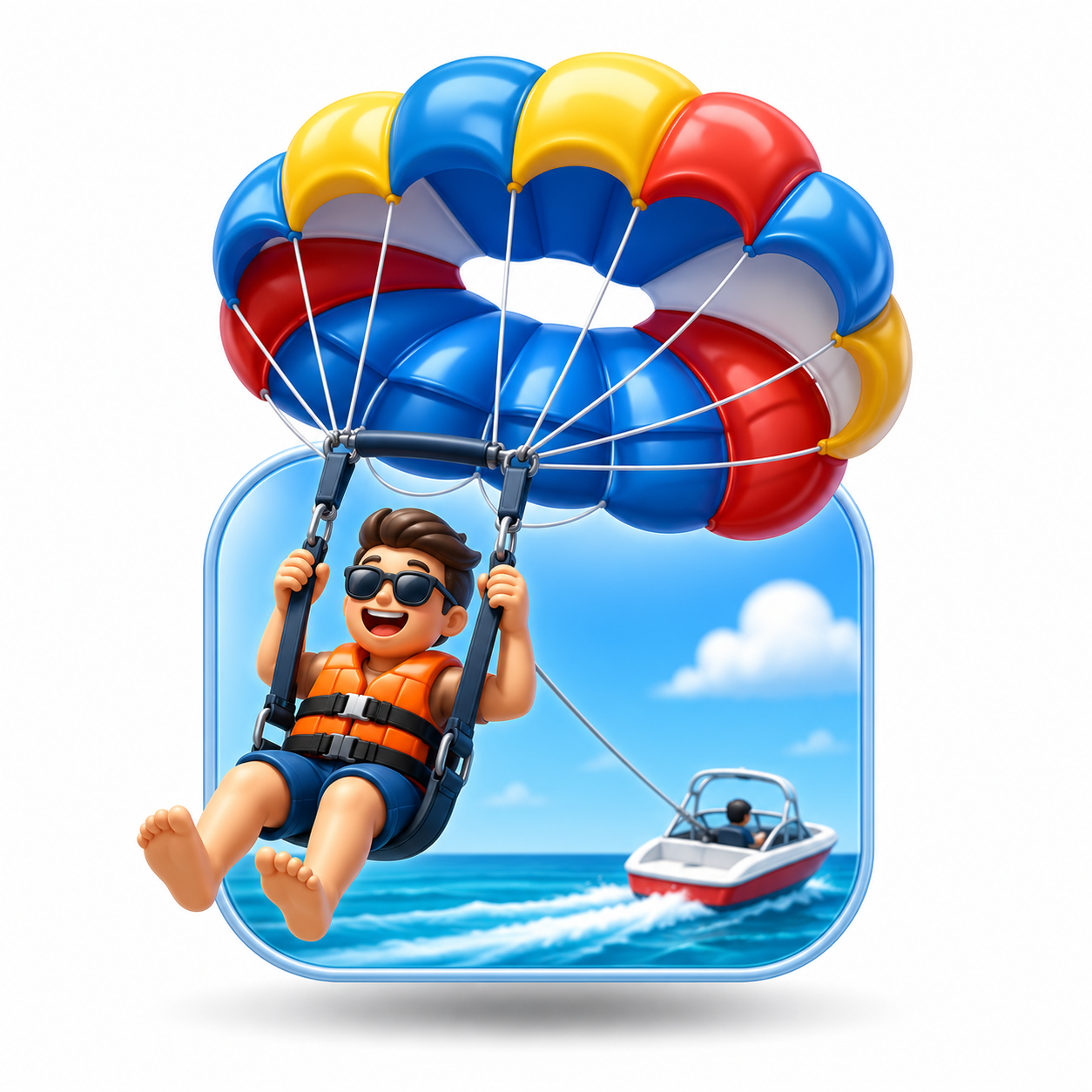 Parasailing Icon