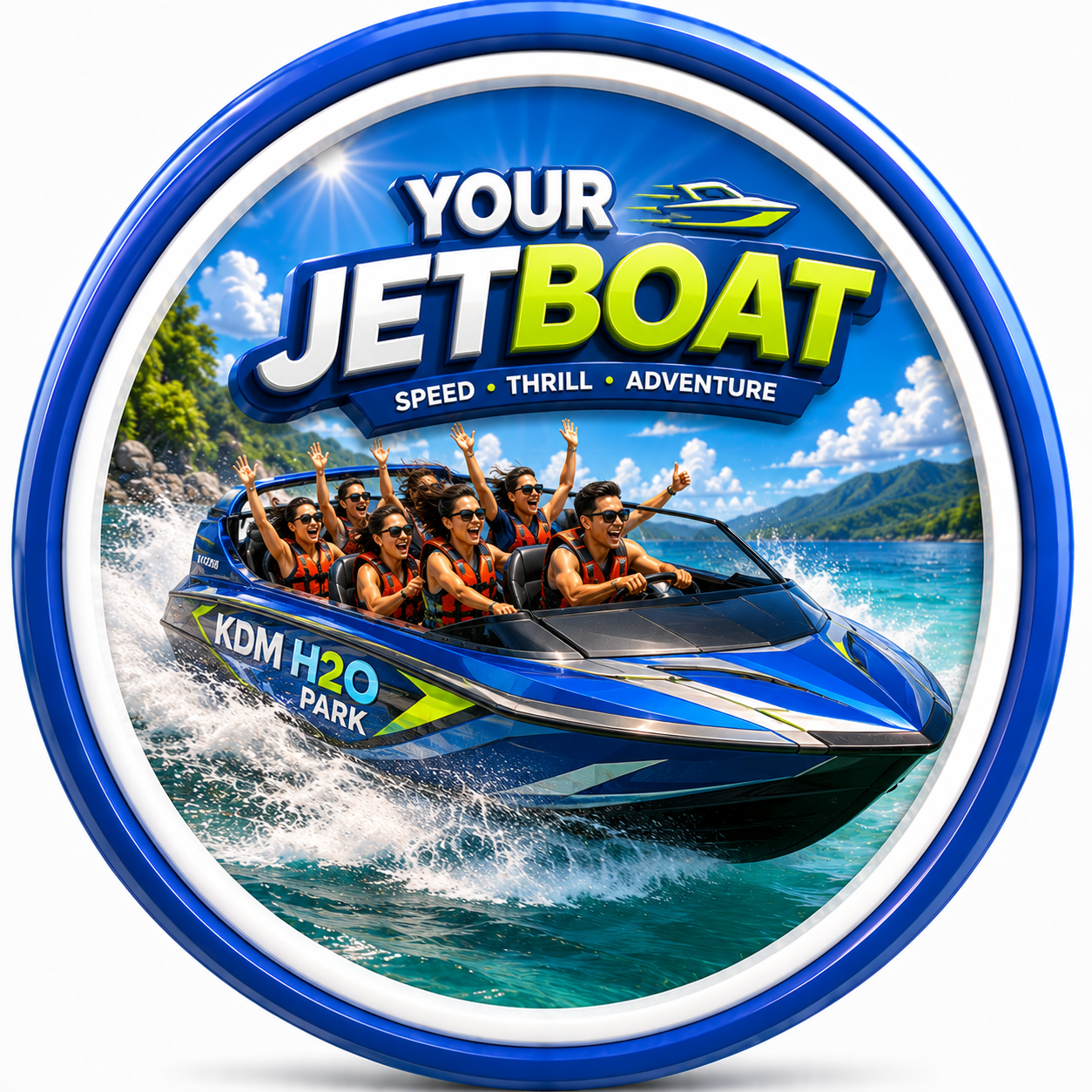 Jet Boat Icon