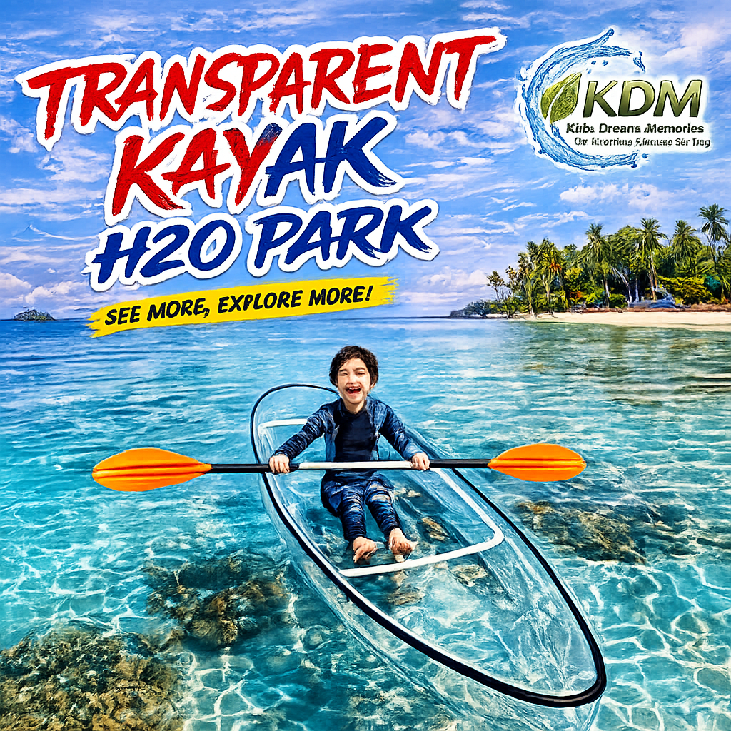 Transparent Kayak KDM H2O Park