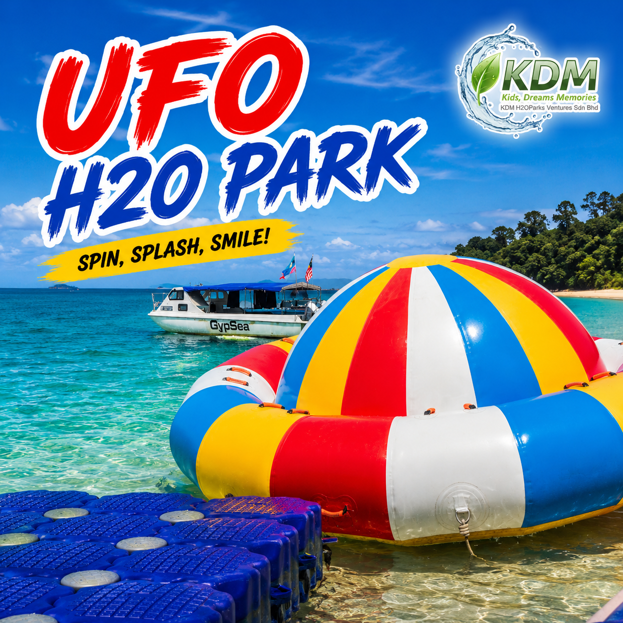 UFO Ride KDM H2O Park